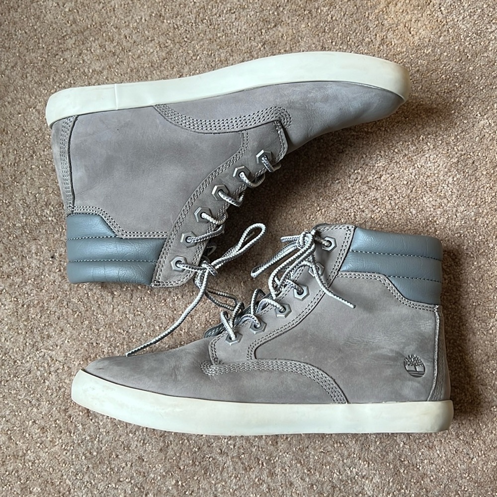 Timberland Gray Ankle Boots